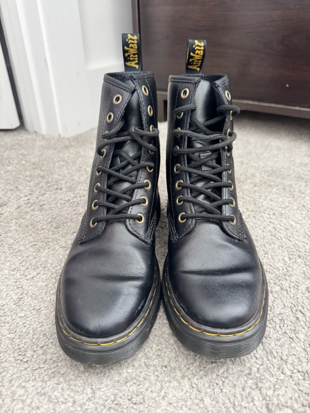 Dr. Martens 1460 Boots – Classic Black – Good Condition